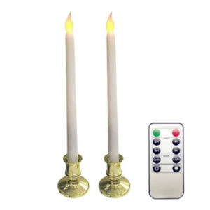 Bougie à LED avec Bougeoir