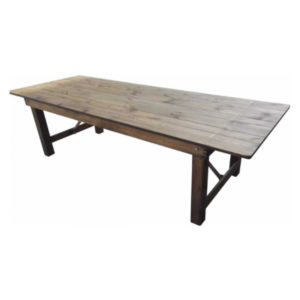Table Vintage Rectangulaire 8 personnes