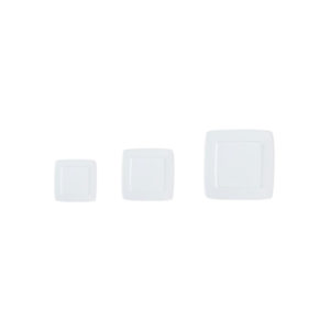 Gamme Classica Quadrata – Assiette Plate – Carrée