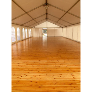 Parquet au m² pour Tente de Reception